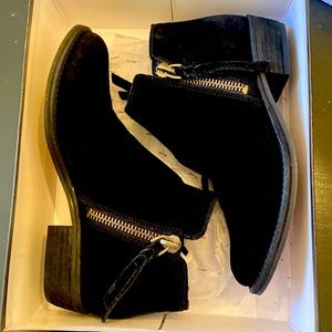 Dolce Vita black suede bootie